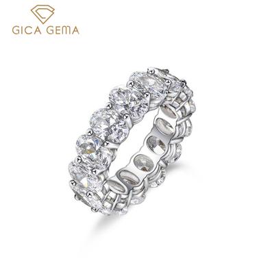 Hoge Koolstof Diamant Ringen 925 Sterling Zilver 1,3 Karaat Uniek Ontwerp Romantische Fijne Vinger Sieraden Bruiloft Feest Cadeaus Nieuwe Trend