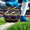 Pallone da Calcio Stampato Colombia Taglia 5 Resistente all'Usura Standard da Allenamento per Adulti Regalo per Appassionati per Partite Sportive Indoor Outdoor