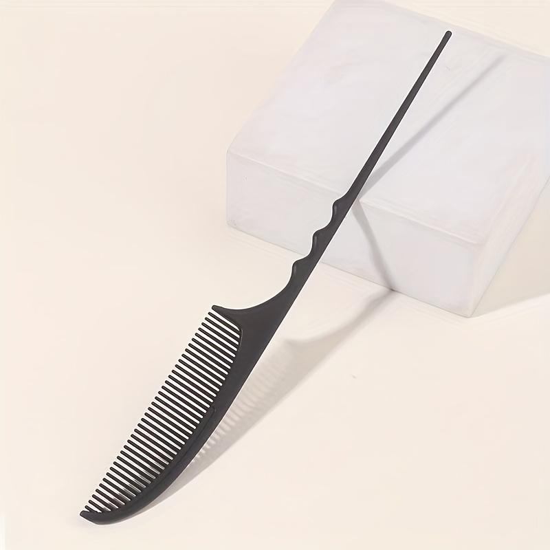 

Professional Stylist Finishing Comb Durable ABS Plastic & Steel Pin Precision Tail Comb Hair Sectioning Ergonomic Design for Hair Styling Tools