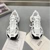 2025 summer new thin mesh fashion platform sports dad shoes women breathable, lightweight and versatile casual Forrest Gump shoes tide