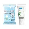 Runben Down Jacket Wipes & Hada Labo Face Wash Bundle
