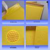 Yellow Kraft Bubble Mailer - Durable Shockproof Envelope for Clothing, Stationery, and Books