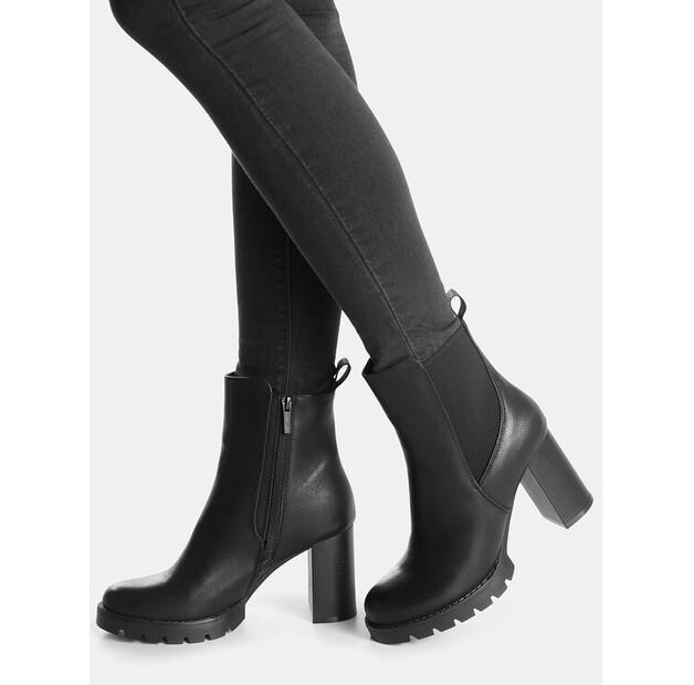 Jenny Fairy WS5068-04 Ankle Boots, Black
