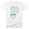 26 Psic Pineapple Camiseta Masculina Licenciada Programa de TV Clássico Gus Shawn Camiseta Branca Unissex