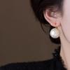 Stylish and Simple High-end Stud Earrings Autumn and Winter New Popular Earrings Women's Versatile Personality Trend Earrings Wholesale
