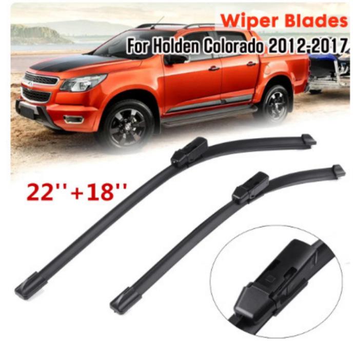 Holden Colorado RG 22''+18'' Windshield Wiper Blades 2012-2017