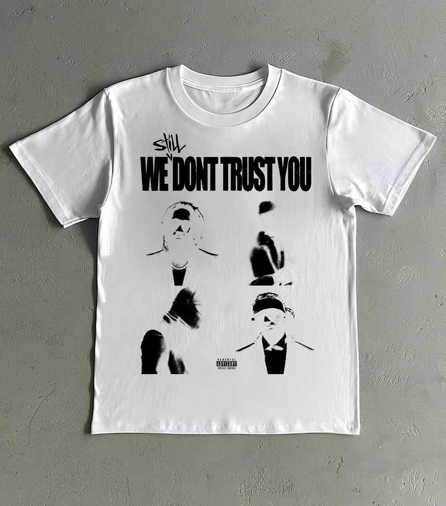 Future X Metro Boomin Still We Dont Trust You Men Women Tshirt Luxury Brand Short Sleeve Child Tee Boy Girl Top Big Size Print