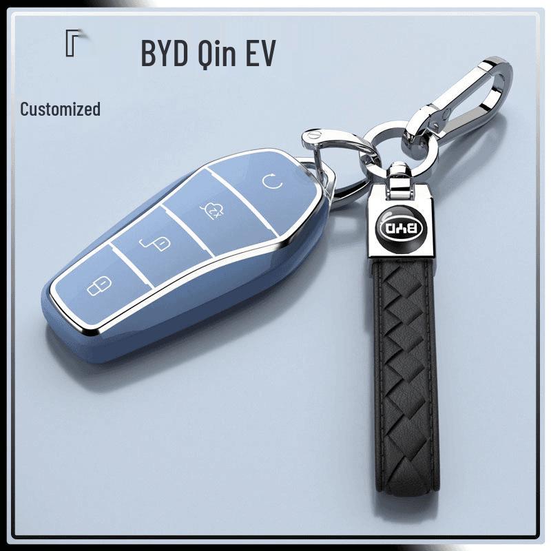 BYD Qin EV Key Case 2021-2024: Full Coverage Travel Edition Shell