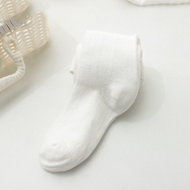 1-8 Years Combed Cotton Children's Tights Summer Thin Knitted Girls Pantyhose High Quality Mesh Leggings Baby Girls Clothes