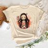 Mitsuri Demon Slayer T-Shirts Damen Harajuku Tee Weiblich Comic-Designer Lustige Kleidung