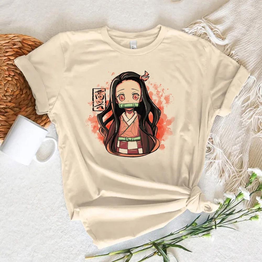 Mitsuri demon slayer t-shirts women harajuku Tee female comic designer funny clothes