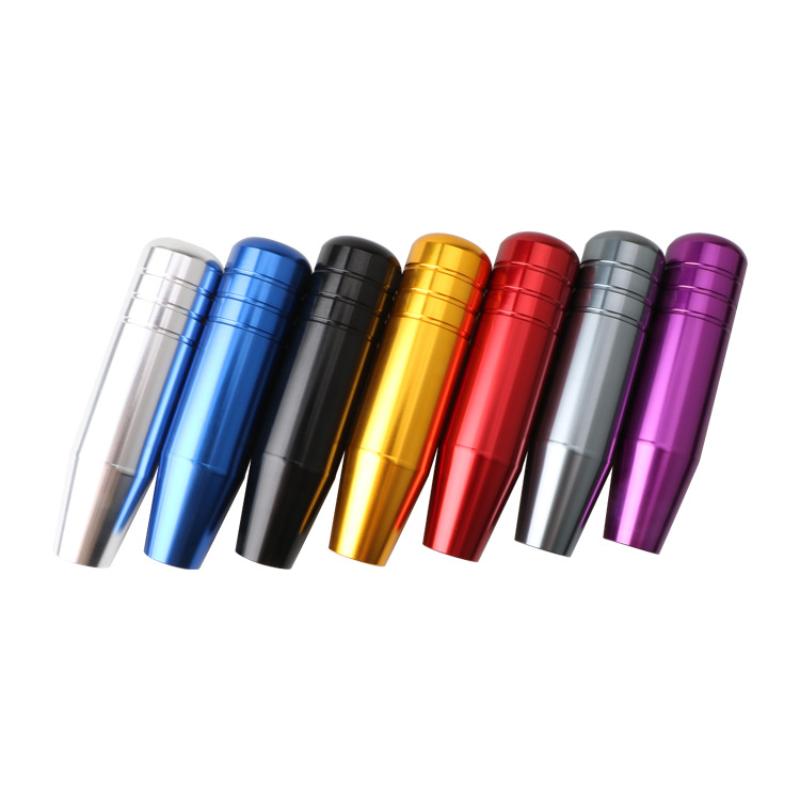 Universal Manual Shifter Multi-color Automatic Shift Knob with Shifter Handle Knob 8.5cm Aluminum Alloy Handle Shifter Knob Head