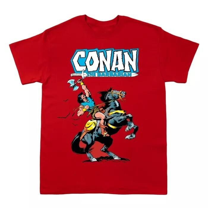 Conan The barbarian Movie Cotton All Size S-4XL T-shirt red Unisex T-Shirt XXXL