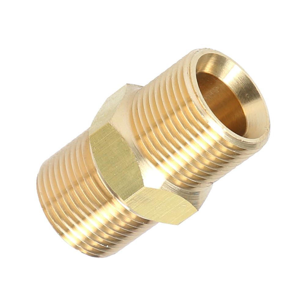 Adapter Coupling For High Pressure Cleaner Double Nipple Male Hose Connector
