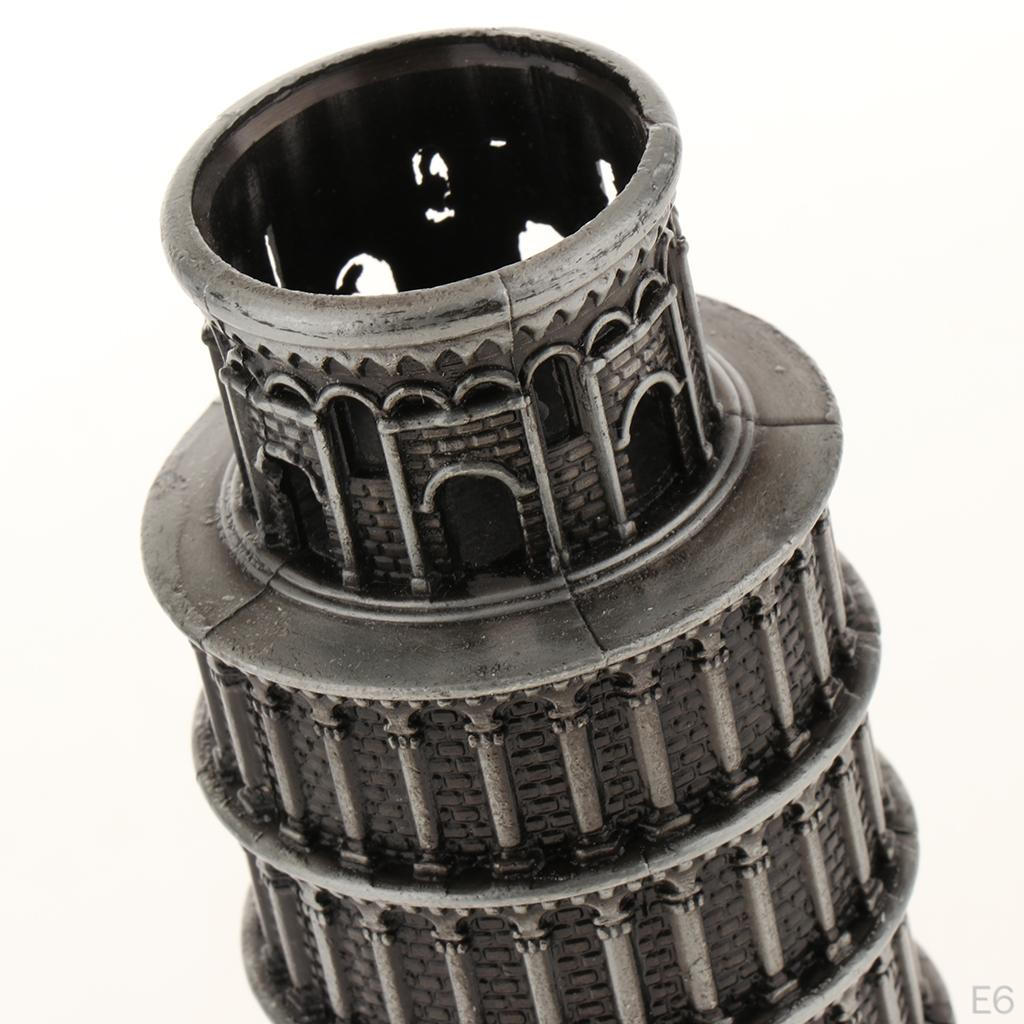 Torre di Pisa Statuette Asciugamano Modello Decorazioni Artistiche Artigianato Souvenir di Viaggio Decorazione per Feste in Casa