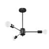 Lango 3 Black Chandelier