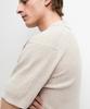 Masimodutti 100% Cotton Cable Knit Polo Sweater