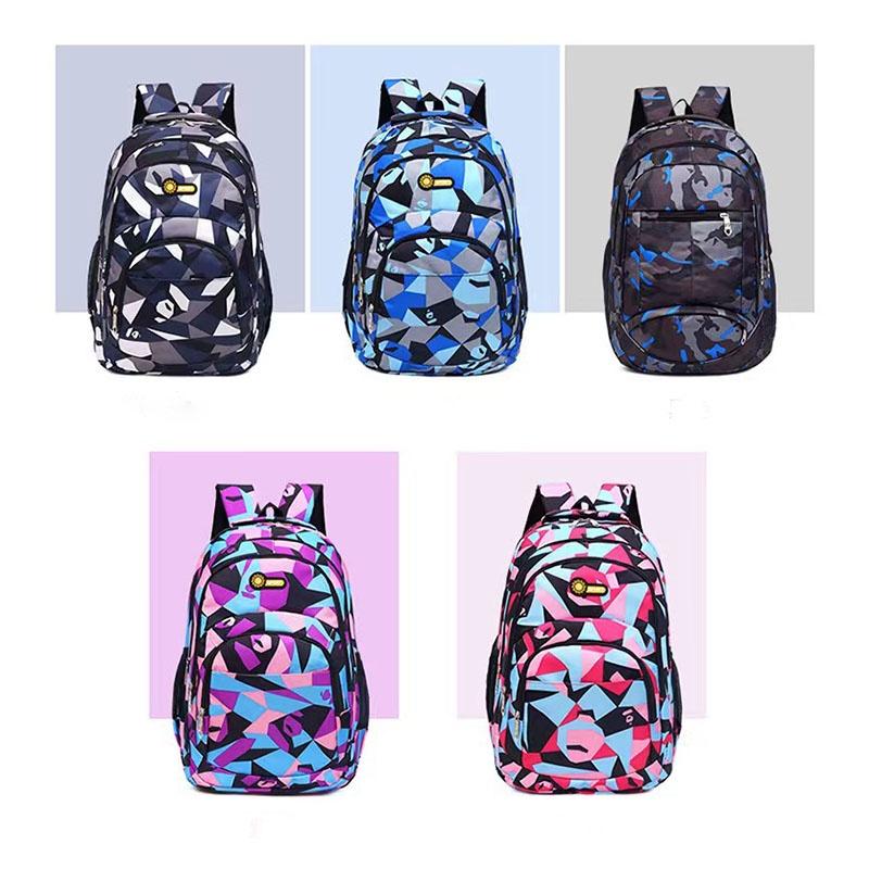 Trendiger Camouflage Outdoor-Rucksack für Männer und Frauen Stilvolle Reise-Studententasche 20-35l Fassungsvermögen