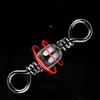 Bottle-Shaped Swivel High-Speed Figure-Eight Ring Connector for Fishing Gear Accessories
