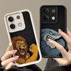 Fierce Animal Power Phone Case for Xiaomi Poco X7 X6 X5 Pro X4 Gt X3 F7 Ultra M8 M7 Redmi 15C 15 14C 13 13C 12 12C 10 10C