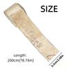 6.3cm Christmas Bow Ribbon DIY Craft Bow Decorative Webbing  Festive Atmosphere