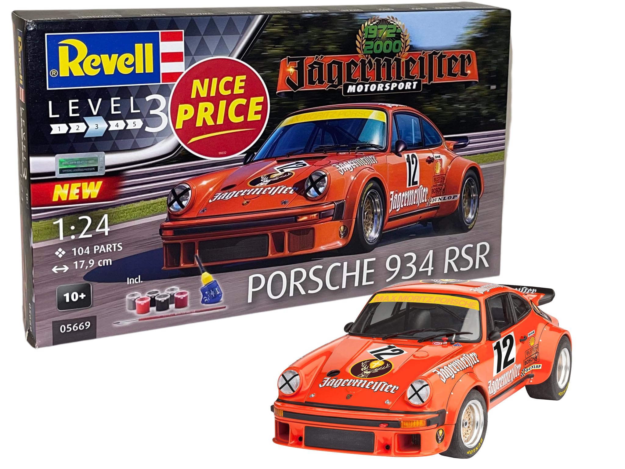 

Немецкий Revell Motorsport 50-летний юбилей Пластиковая модель 05669 1/24 Jägermeister