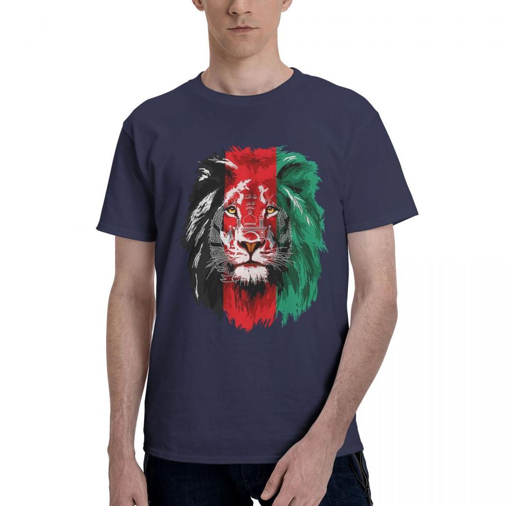 Drapeau de l'Afghanistan Lion 100% Coton Décontracté Respirant Confortable Vintage Maillots de Football 2025 Vêtements Homme
