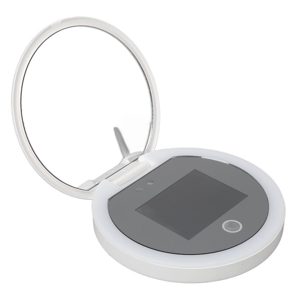 Smart Makeup Mirror LED Sun Protection Visualization Portable Anti Fingerprint Vanity Mirror for