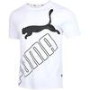 Big Logo Printed Short Sleeve TEE White Men's 586464-02