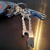 Multifunctional Buckle Webbing Straps High Strength Nylon Molle Water Bottle Carabiner Belt Hanging Keychain Key Hook