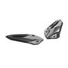 ETANNFMQ Kawasaki ZX-4R ZX-4RR ZX4R 2023-2024 Motorcycle Foot Pedal Heel Guard Plate Decorative Carbon Look (CF Forging Texture)