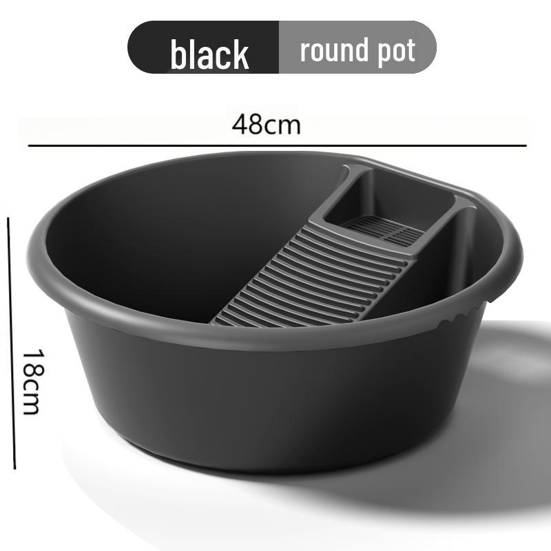 Children's and Baby Clothing Hand Wash Basin with Rubbing Board for Underwear and Socks