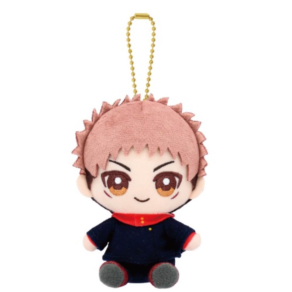 

Namco Plush Toy Jujutsu Kaisen Chibi Plush Sitting Mascot Kids Itadori Yuuji [Bandai Nui]