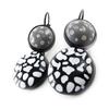 NOA [J1761] - Boucles Créateur 'Safari' noir blanc