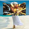 1pc Agatsuma Zenitsu Beach Towel, Comfortable and Thick, and Swimming/Bath/Picnic/Camping Towel, Suitable for Seaside Beaches