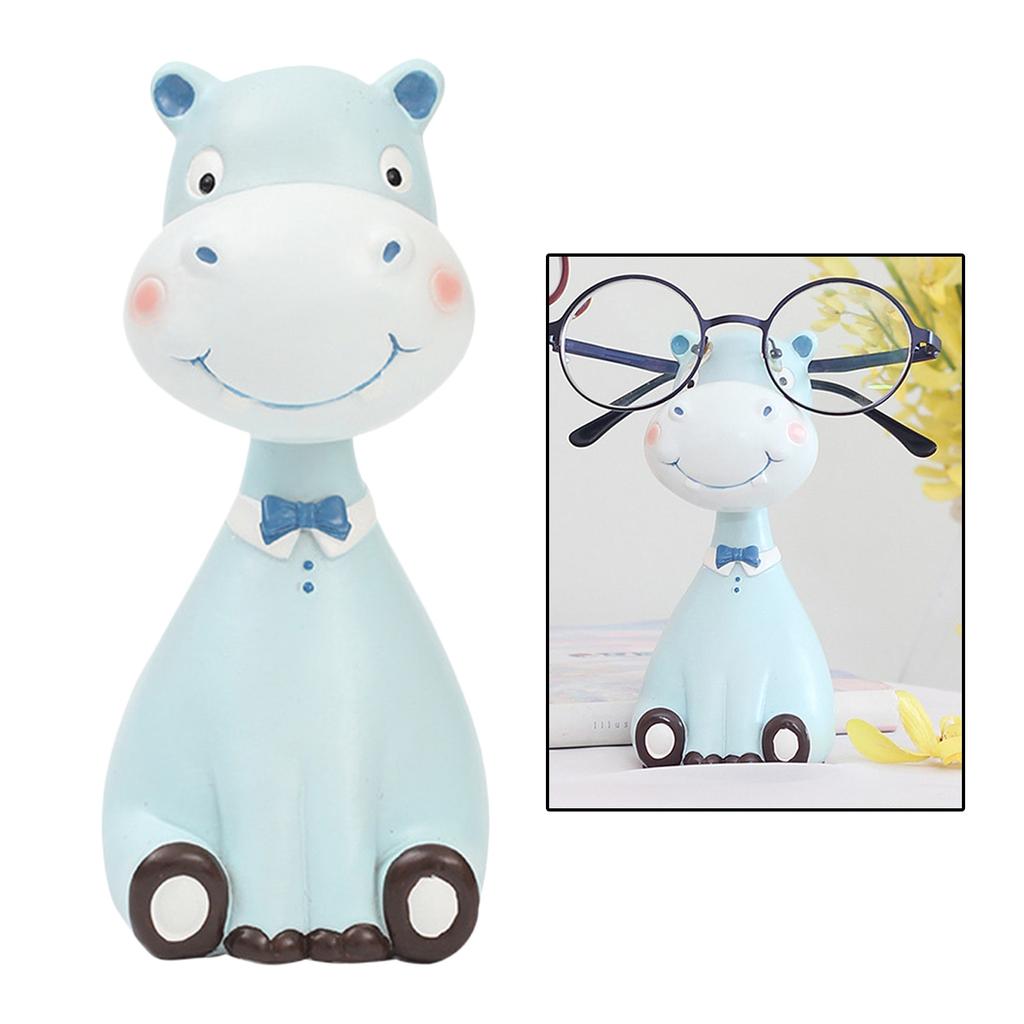 Hand Carved Eyeglasses Spectacle Sunglasses Holder Creative Glasses Holder Animals Statues Sculpure Birthday Thanksgiving Gifts