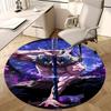 Anime Owl Chair Mat Round Carpet - Fantasy Decor for Home Office Living Room Bedroom Gift0270b