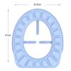 Silicone Toilet Seat Cover Washable Toilet Seat Cover Waterproof Sticker Toilet Lid Cover Toilet Cup Covers Bathroom Accessories