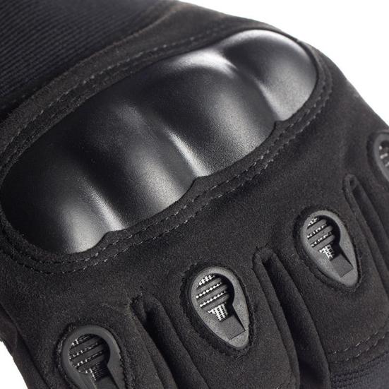 1 Pair Outdoor Gloves Touchscreen Compatible Full Finger Gloves with Soft Knuckle Protection