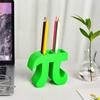 Math Festival Pi Pen Holder Green Stationery Box Multifunctional 3.14 Pi Day Gift  Desktop