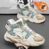 High-top New Winter Velvet Thickened Warm Cotton Shoes Running Platform Dad Sports Trendy Shoes