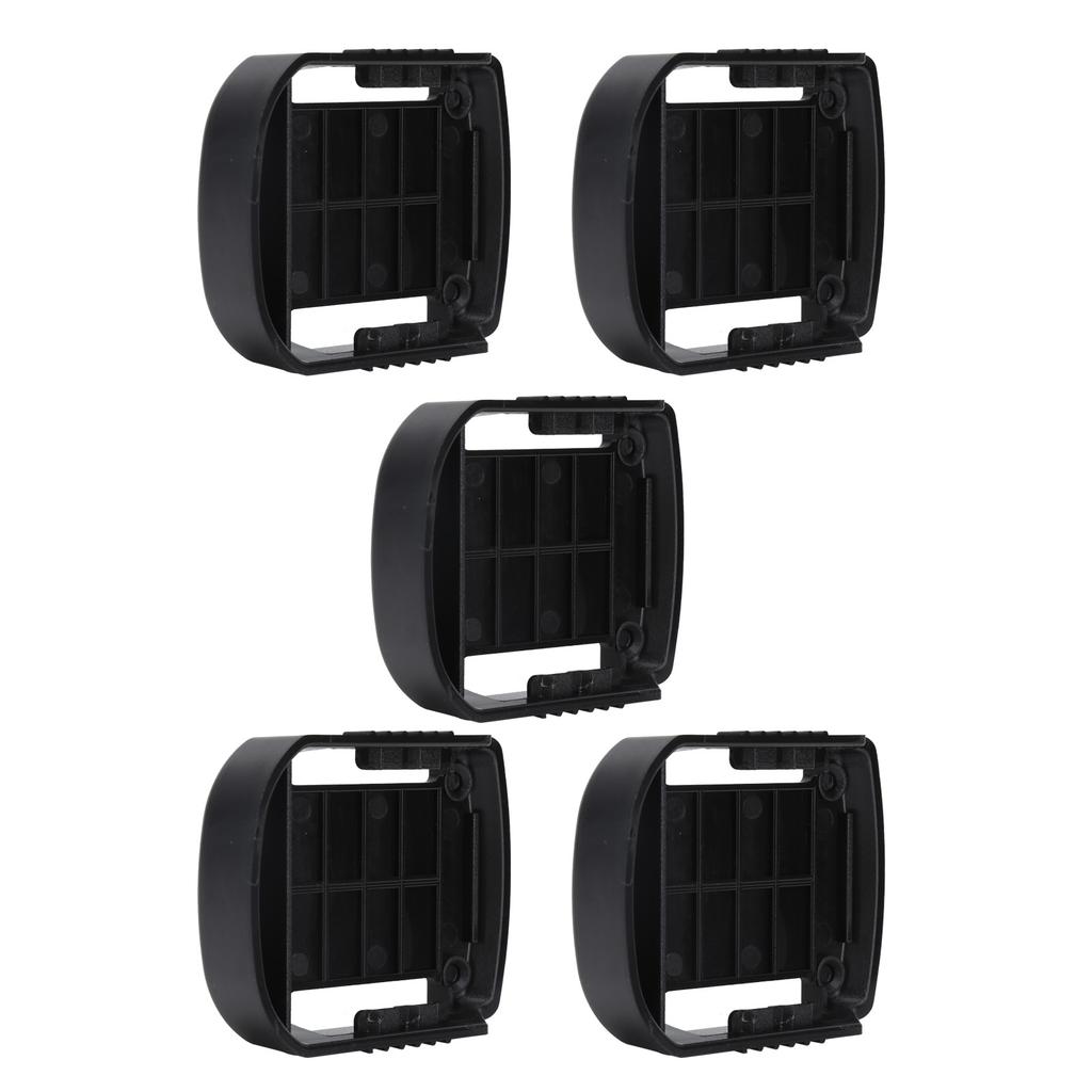 5Pcs Lithium Battery Holder ABS LiIon Battery Mount Storage Slot for Makita 40V