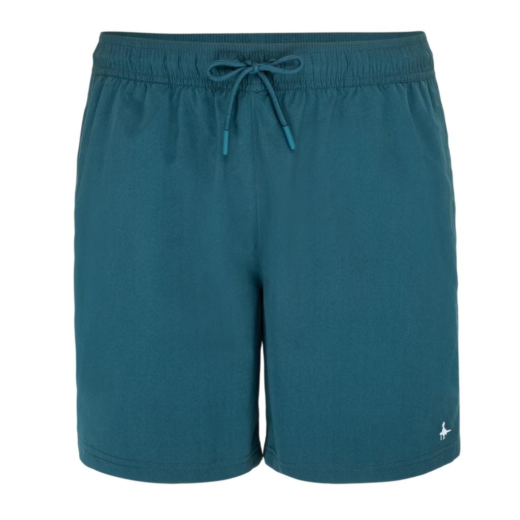 Jack Wills Mens Embroidered Logo Mid Length Swim Shorts