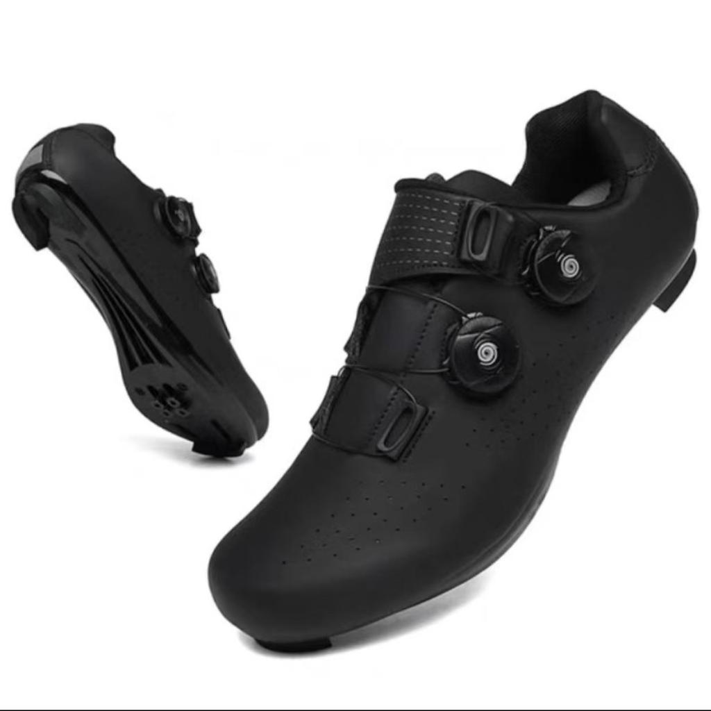 New Unlocked Cycling Shoes Mountain Bike Road Bike Lock Shoes Bicycle Shoes Hard-soled Cycling Shoes Men and Women the Same Style