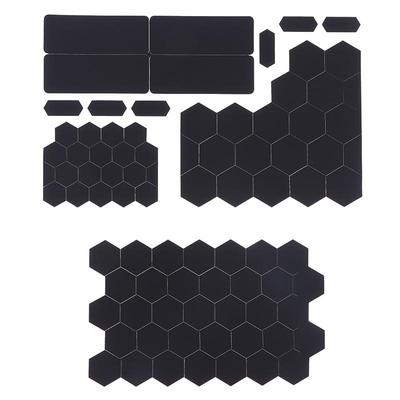 1Set DIY Mouse Keyboard Anti-Slip Stickers Thin Silicone Anti-Slip Sticker Grip Maintain Control Minimize Slippage