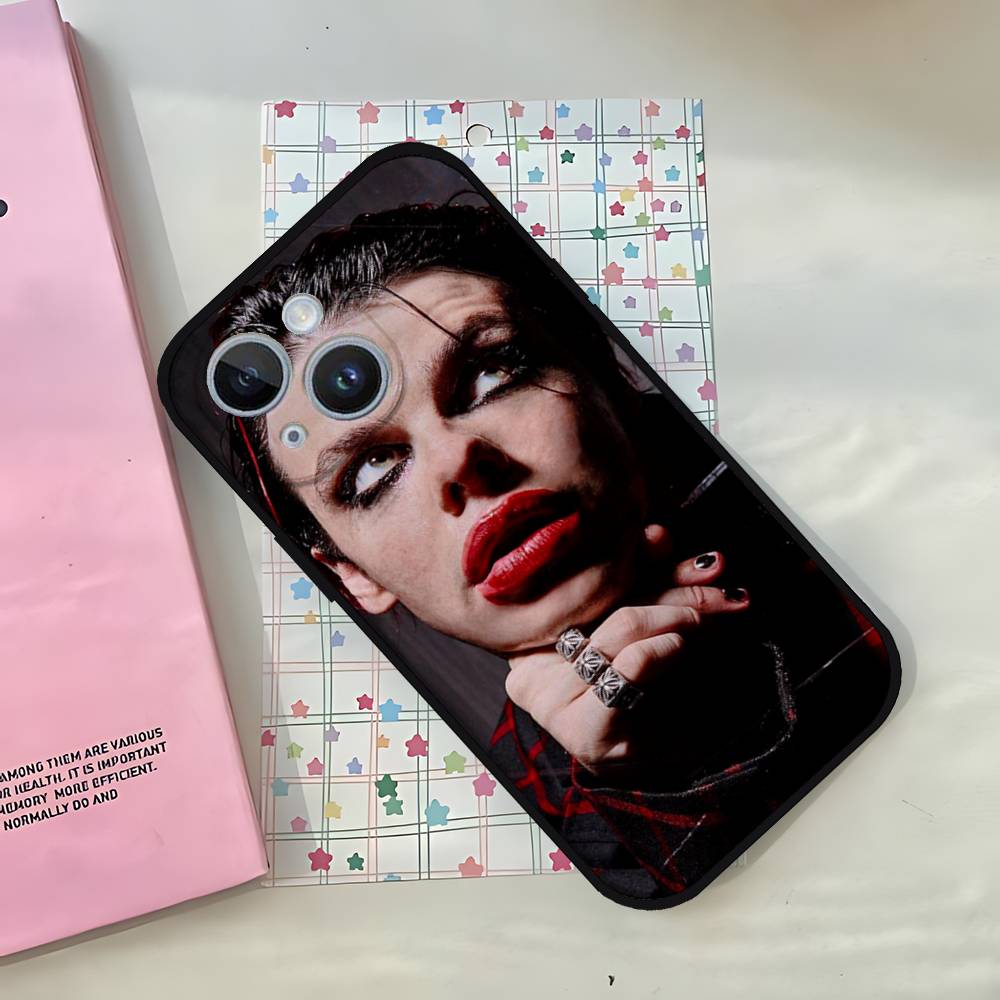 Yungblud Music Singer Phone Case For IPhone 1716 15 14 13 Pro Max 11 12 Mini X Xs XR Black Silicone Cover