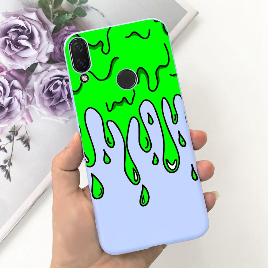 For Huawei Nova 3i Case INE-LX1 Cute Astronauts Cover Soft Silicone Phone Case For Huawei P Smart Plus 2018 Nova3i Fundas Bumper