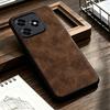 For Honor X5D X5C X5B Plus Case Easy Retro Business Style Faux Leather Elegant Phone Case