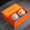 Jingdezhen Ancient Style Handmade Retro Enamel Master Single Dragon and Phoenix Pair Tasting Cup Tea Set