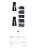 Women's Wide-Leg Black-Gray High-Waisted Jeans - Autumn/Winter 2023